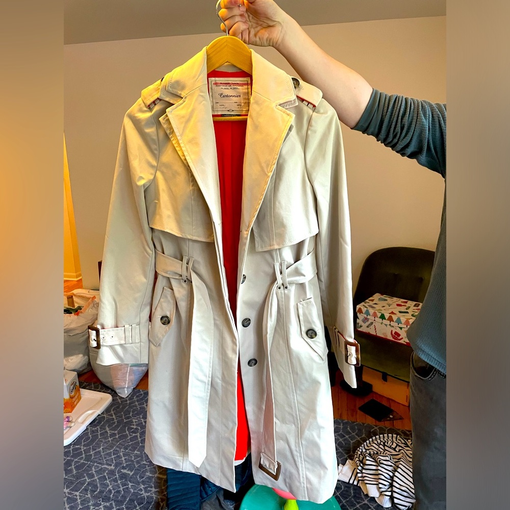 Anthropologie Trench Coat. Size 2. NWOT.